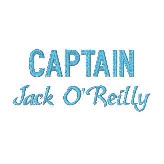Personalized Captain's Embroidered Shirt