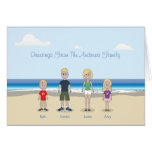 Personalized Cartoon Family Greeting Cards