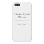 Personalized Case-Savvy iPhone 5 Glossy Cover iPhone 5 Covers