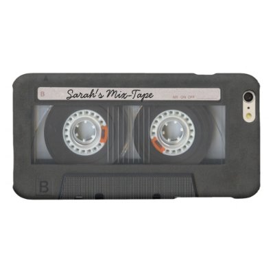 Personalized Cassette Retro Mix-Tape Matte iPhone 6 Plus Case