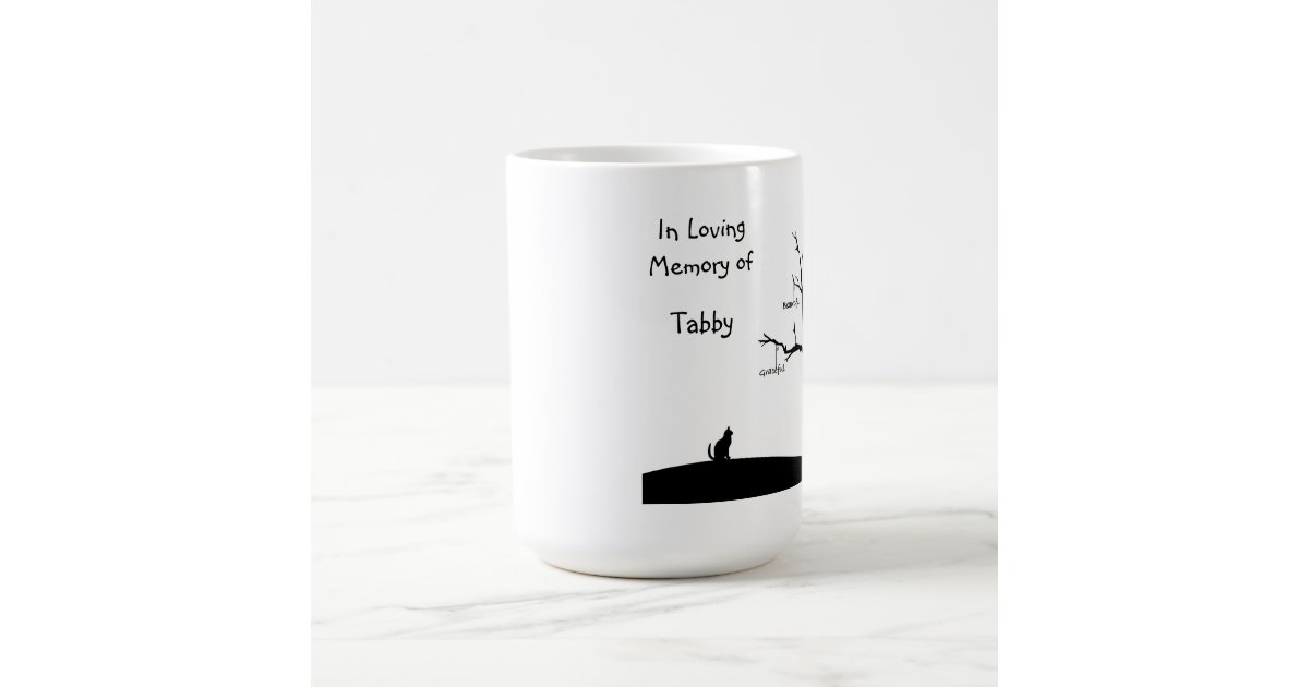 Personalized Cat Memorial Mug Zazzle