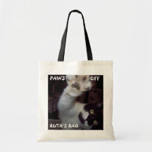Personalized Cat Tote Tote Bags