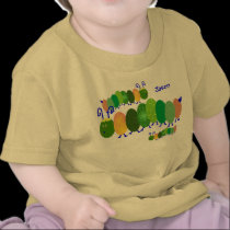 Personalized Caterpillar Baby Shirt by MarciaCox Personalized Caterpillar Baby Shirt