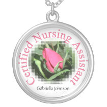 Personalized Certified Nursing Assistant Necklace necklaces