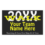 Personalized Charity Walk Sticker