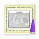 Personalized Cheerleader Photo Magnet