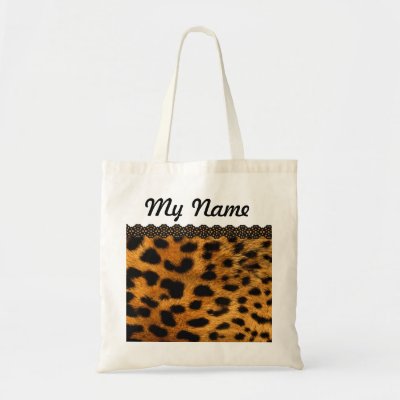 Personalized Cheetah Bags