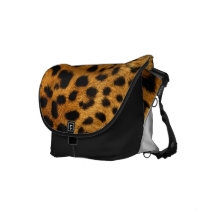 Personalized Cheetah Commuter Bags