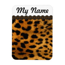 Personalized Cheetah Magnets