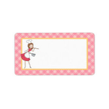 Personalized Chef Custom Label in Medium