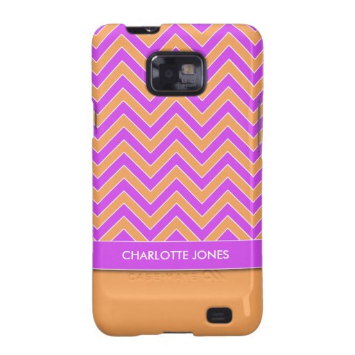 Personalized Chic Chevrons Samsung Galaxy S Case