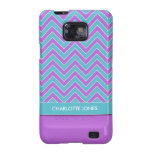 Personalized Chic Chevrons Samsung Galaxy S Case