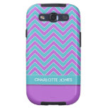 Personalized Chic Chevrons Samsung Galaxy S Case