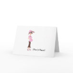 Personalized Chic Mom/Pregnant Woman Stationery Card