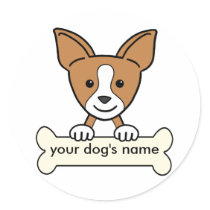 Personalized Chihuahua Sticker