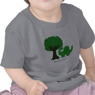 Personalized Childs Dinosaur Tshirt shirt