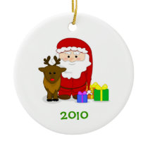 Personalized Child's Santa's Nice List Ornament