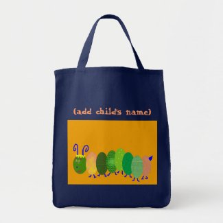 Personalized child's tote bag