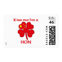 Personalized Chinese Kiss Me I'm Hon postage