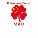 Personalized Chinese Kiss Me I'm Mao t-shirts
