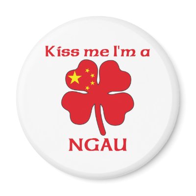 Personalized Chinese Kiss Me I'm Ngau Refrigerator Magnets by KissMeTshirts