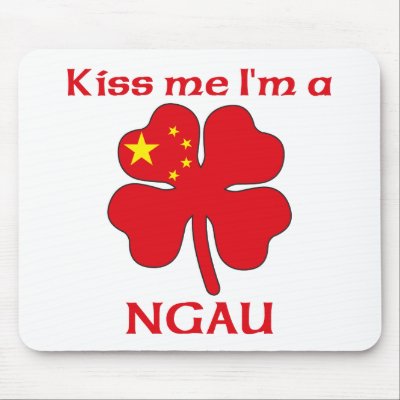 Personalized Chinese Kiss Me I'm Ngau Mouse Mats by KissMeTshirts