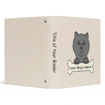 Personalized Chow Chow Binder