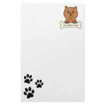 Personalized Chow Chow Stationery Design