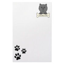 Personalized Chow Chow Custom Stationery