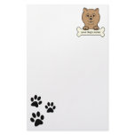 Personalized Chow Chow stationery