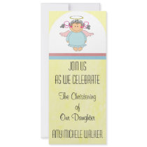 Personalized Christening Invitation Boy or Girl by Be_My_Valentine Personalized Christening Invitation Boy or Girl