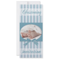 Personalized Christening Invitation for Baby Boy by Be_My_Valentine Personalized Christening Invitation for Baby Boy