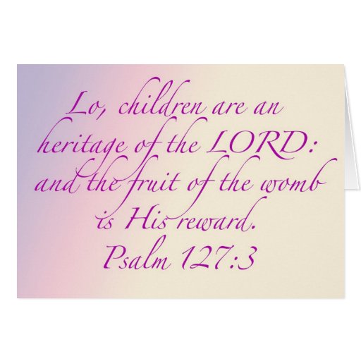 Personalized Christian Birth Announcement Greeting Card Zazzle