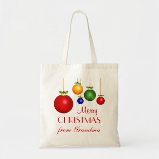 Personalized Christmas Gift Bag bag