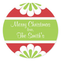 Personalized Christmas Gift Sticker