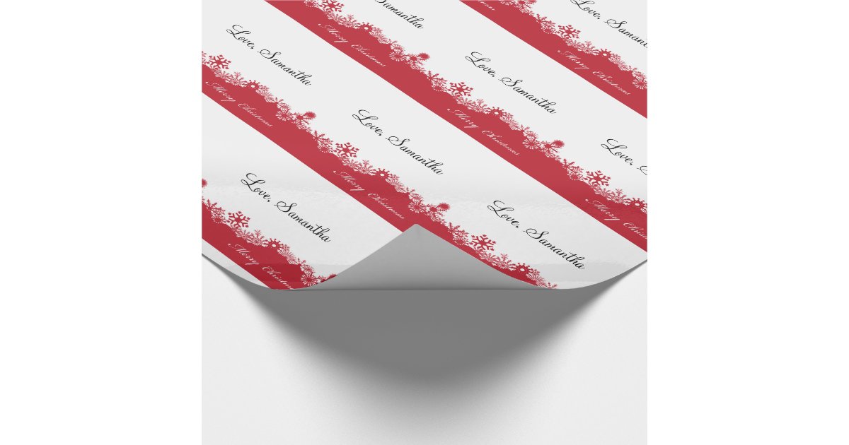 personalized christmas gift wrap zazzle personalized christmas gift wrap zazzle