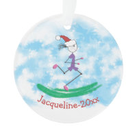PERSONALIZED Christmas Holiday Lady Runner