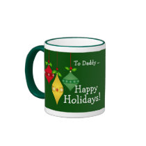 Personalized Christmas Holiday Photo Mug by SquirrelHugger Personalized Christmas Holiday Photo Mug