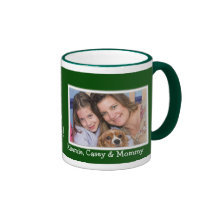 Personalized Christmas Holiday Photo Mug