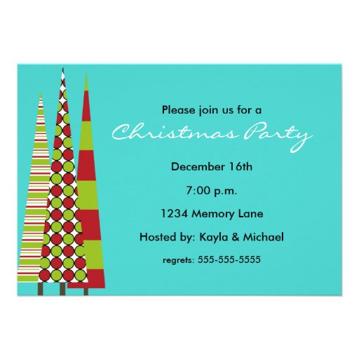 personalized christmas party invitation zazzle personalized christmas party invitation zazzle