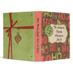 Personalized Christmas Photo Album Binder