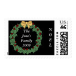 Personalized Christmas Postage Stamps
