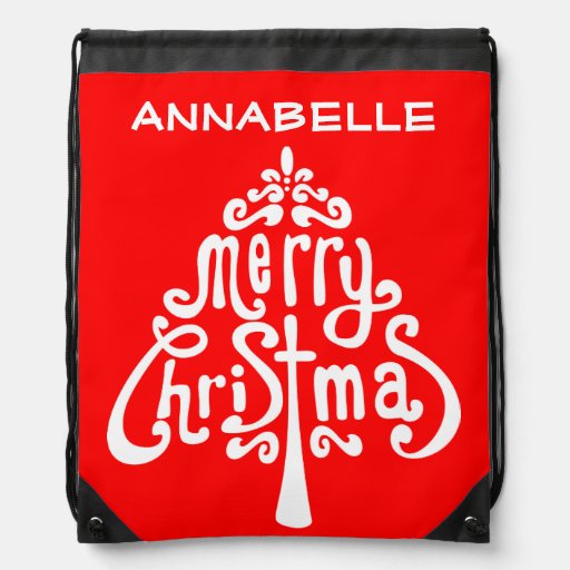 personalized christmas stocking gift bag cinch bags zazzle personalized christmas stocking gift bag cinch bags zazzle