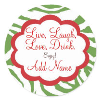 Personalized Christmas Wine Lable stickers by jgh96sbc Personalized Christmas Wine Lable stickers