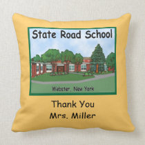 Personalized Class Pillow - State Road