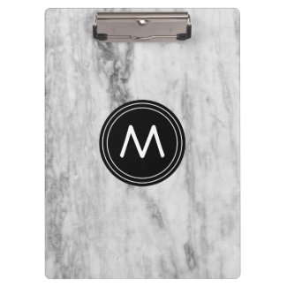 Personalized Clipboard Marble Pattern |Monogrammed