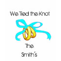 Personalized Clothing We Tied the Knot t-shirts