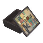 Personalized Colorful Abstract Jewelry/Trinket Box premium gift boxes