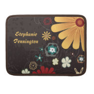Personalized colorful floral macbook pro sleeve rickshawflapsleeve