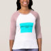 Ladies 3/4 Sleeve Raglan (Fitted)